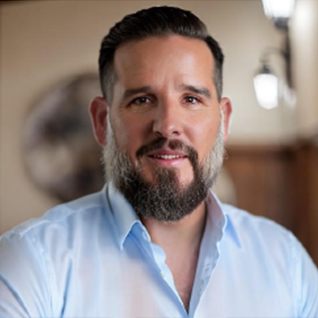 Portrait of Shane Hale, Managing Partner and cybersecurity expert at CyberVast.